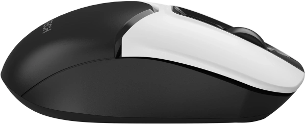 Мышь A4Tech Fstyler FG12 Panda белый/черный оптическая (1200dpi) беспроводная USB (3but)