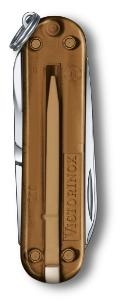Нож перочинный Victorinox Classic Chocolate Fugde (0.6223.T55G) 58мм 7функц. карт.коробка
