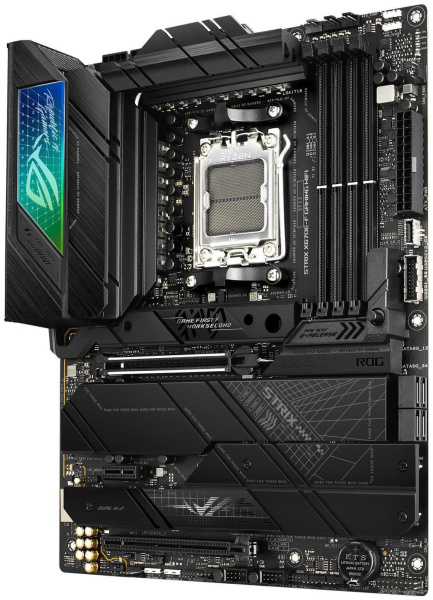 Материнская плата Asus ROG STRIX X670E-F GAMING WIFI SocketAM5 AMD X670 4xDDR5 ATX AC`97 8ch(7.1) 2.5Gg RAID+HDMI+DP