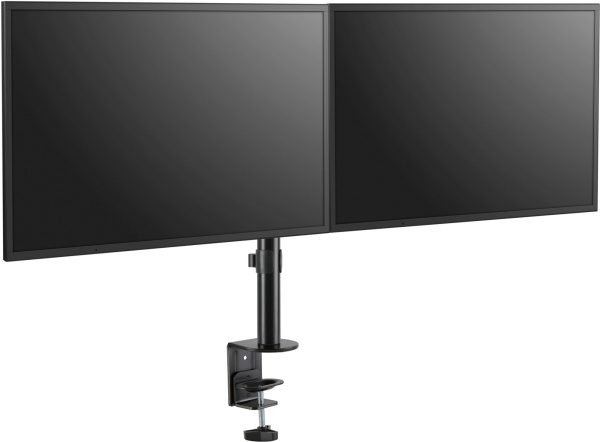 Кронштейн для мониторов Ultramounts UM737 черный 17"-32" макс.8кг крепление к столешнице поворот и н