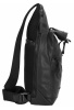 Рюкзак слинг унисекс Piquadro Harper CA5678AP/N черный кожа