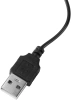 Мышь Оклик 225M черный/синий оптическая (1000dpi) USB (3but)