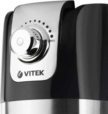 Кухонная машина Vitek VT-1434 планетар.вращ. 1000Вт черный