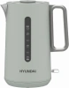 Чайник Hyundai HYK-S9999 1.7л. 2200Вт светло-зеленый/серебристый (металл)