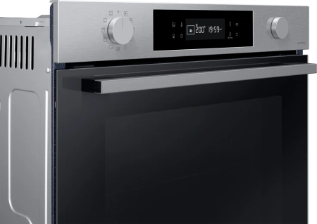Духовой шкаф Электрический Samsung NV7B4125ZAS/WT серебристый/черный