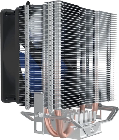Устройство охлаждения(кулер) PcCooler S93 V2 Soc-AM5/AM4/1200/1700/1851 черный/синий 3-pin 26.4dB Al+Cu 100W 348gr Ret (R3-I210WBKNXX-GL)