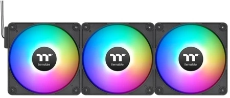 Вентилятор для корпуса Thermaltake CT120 EX Sync Reverse ARGB 120х120x25 черный 4-pin 31.2дБ (упак.:3шт) (CL-F192-PL12SW-A) Ret