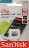 Флеш карта microSDXC 64Gb Class10 Sandisk SDSQUNR-064G-GN3MN Ultra w/o adapter