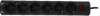 Сетевой фильтр Defender DFS 151 1.8м (6 розеток) черный (коробка)