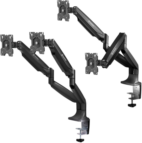 Кронштейн для мониторов Onkron G200 черный 13"-32" макс.18кг настольный поворот и наклон верт.перемещ.