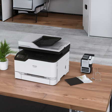 МФУ лазерный Ricoh M C240FW (408430) A4 WiFi белый/черный