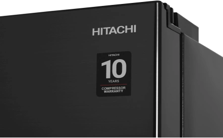Холодильник Hitachi R-V660PUC7-1 BBK 2-хкамерн. черный бриллиант инвертер