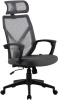 Кресло Cactus CS-MC414-GY черный/серый сетка/ткань