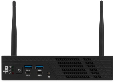 Неттоп IRU 310H6ITF i3 12100 (3.3) 8Gb SSD256Gb UHDG 730 Windows 11 Professional GbitEth BT черный (2031363)