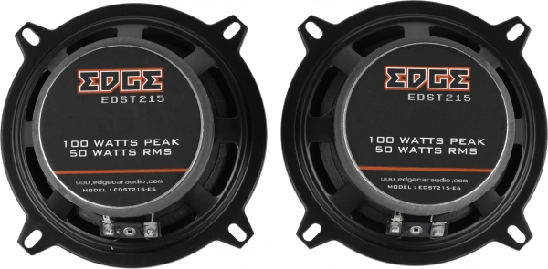 Колонки автомобильные Edge EDST215-E6 100Вт 4Ом 13см (5дюйм) (ком.:2кол.) коаксиальные двухполосные