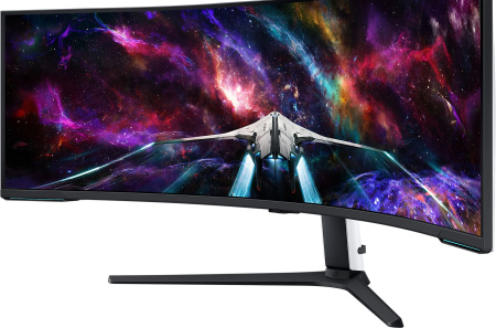 Монитор Samsung 57" S57CG952NI VA Dual UHD чер HDMI DP USB HAS Piv 240Hz 420cd In Cur