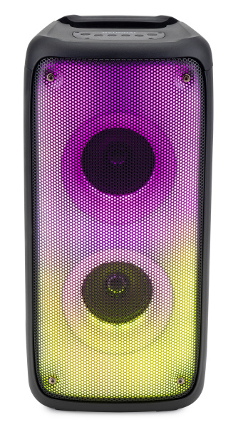 Минисистема Hyundai H-MC1230 черный 40Вт FM USB BT micro SD