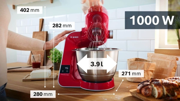 Кухонная машина Bosch MUM5X720 планетар.вращ. 1000Вт
