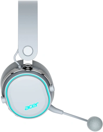 Наушники с микрофоном Acer OHR303 белый мониторные BT/Radio/3.5mm (ZL.HDSEE.00A)