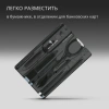 Швейцарская карта Victorinox SwissCard Classic (0.7133.T3) черный полупрозрачный коробка подарочная
