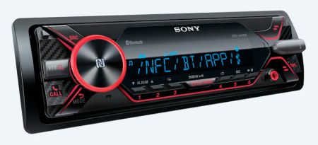 Автомагнитола Sony DSX-A416BT 1DIN 4x55Вт v3.0 RDS