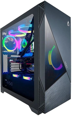 Корпус Azza Eclipse черный без БП ATX 4x120mm 2xUSB2.0 1xUSB3.0 audio bott PSU
