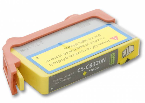 Картридж струйный Cactus CS-CB320N(CS-CB320) №178 желтый (5мл) для HP PS B8553/C5383/C6383/D5463/5510