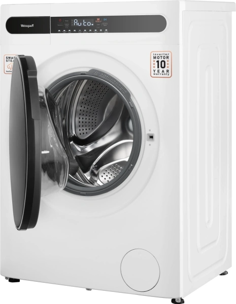 Стиральная машина Weissgauff WMD 45148 Inverter Steam класс: B загр.фронтальная макс.:8кг (с сушкой) белый