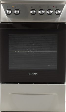 Плита Электрическая Darina 1D5 EC 241 614 X нержавеющая сталь стеклокерамика