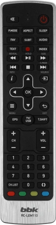 Телевизор LED BBK 24" 24LEM-1060/T2C черный HD 60Hz DVB-T2 DVB-C USB (RUS)