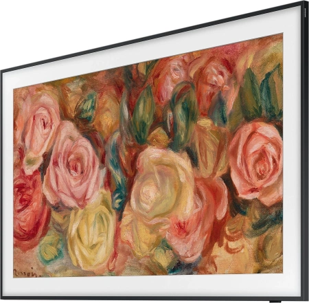 Телевизор QLED Samsung 50" QE50LS03DAUXRU The Frame черный 4K Ultra HD 60Hz DVB-T2 DVB-C DVB-S2 USB WiFi Smart TV