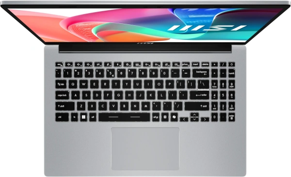 Ноутбук MSI Modern 15 F13MG-202XRU Core i7 1355U 16Gb SSD1Tb Intel Iris Xe graphics 15.6" IPS FHD (1920x1080) Free DOS silver WiFi BT Cam (9S7-15S122-202)