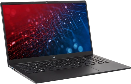 Ноутбук IRU Strato 15ALI Core i5 1235U 8Gb SSD256Gb Intel Iris Xe graphics 15.6" IPS FHD (1920x1080) Windows 11 Professional black 6000mAh (2059113)
