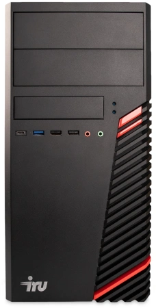ПК IRU Опал 515 MT i5 10400 (2.9) 8Gb SSD256Gb UHDG 630 Free DOS GbitEth 500W мышь клавиатура черный (2056744)