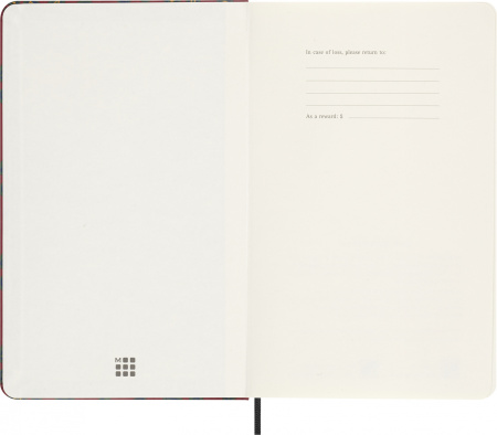 Блокнот Moleskine LE PRESCIOUS & ETHICAL SILK 130х210мм 240стр. линейка подар.кор. бордовый