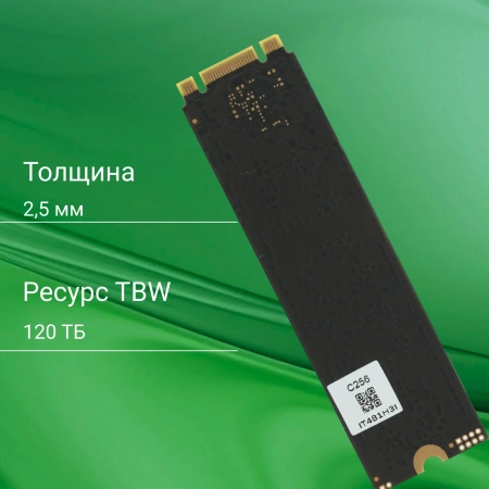 Накопитель SSD Digma SATA III 256Gb DGSR1256GS93T Run S9 M.2 2280