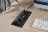 Розетка Cactus CS-SOCKET-EU3-BK для столешницы 26.5x11.8x6.5см черный