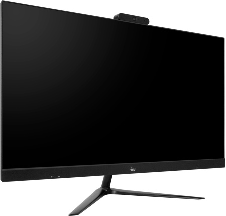 Моноблок IRU Агат 315 23.8" Full HD i5 10400 (2.9) 8Gb SSD256Gb UHDG 630 Free DOS GbitEth WiFi BT 120W клавиатура мышь Cam черный 1920x1080 (RUS)