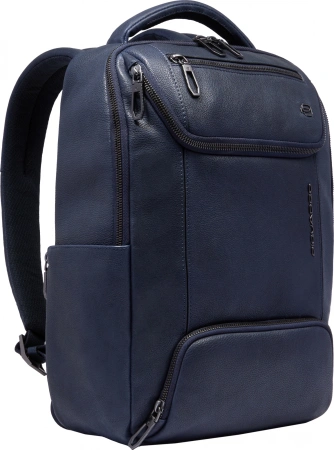 Рюкзак Piquadro Cronus CA6687S134/BLU синий кожа