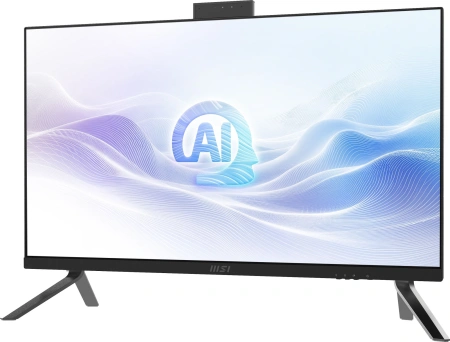 Моноблок MSI Modern AM273Q AI 1UM-047XRU 27" WQHD Core Ultra 5 125U (1.3) 16Gb SSD512Gb Graphics CR noOS GbitEth WiFi BT 120W клавиатура мышь Cam черный 2560x1440