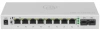 Коммутатор SNR SNR-S1908GP-2S (L2) 8x1Гбит/с 2SFP 8PoE 120W неуправляемый