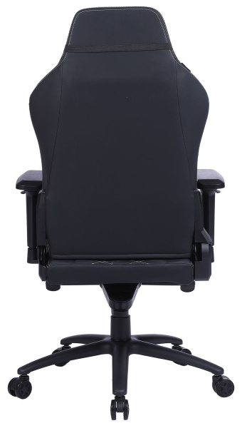 Кресло игровое Cactus CS-CHR-0112BL черный эко.кожа с подголов. крестов. сталь