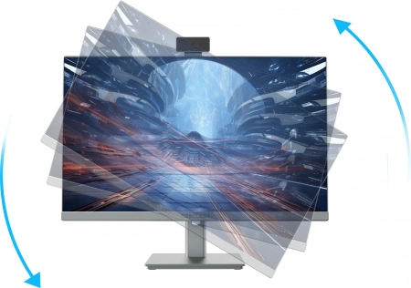 Моноблок Teclast V27 Air 27" QHD i5 12400 (2.5) 16Gb SSD512Gb UHDG 730 Windows 11 Professional GbitEth WiFi BT 120W клавиатура мышь серый 2560x1440