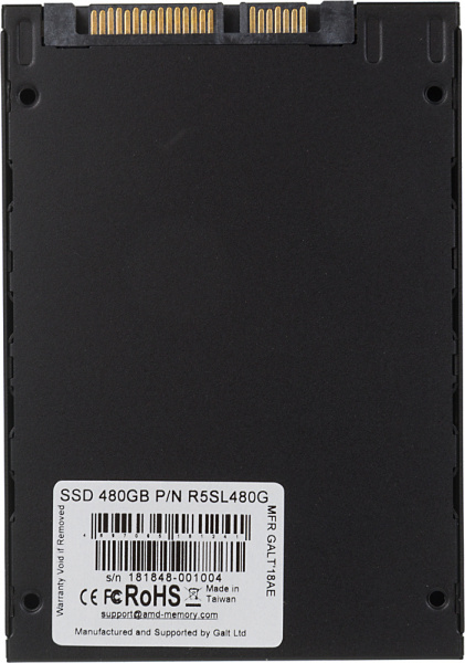 Накопитель SSD AMD SATA III 480Gb R5SL480G Radeon R5 2.5"