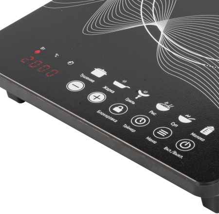 Плита Индукционная Galaxy GL 3063 черный стеклокерамика (настольная)