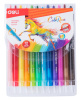 Восковые мелки Deli EC20403 Colorun с поворотным механизмом 12цв. блист.европод.