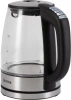 Чайник электрический Vitek VT-8828 1.7л. 2200Вт серебристый корпус: стекло/металл
