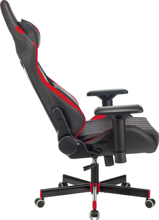Кресло игровое A4Tech Bloody GC-990 черный/красный эко.кожа крестов. металл