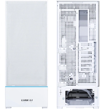 Корпус Lian-Li SUP01W белый без БП ATX 4x120mm 2x140mm 2xUSB3.0 audio bott PSU