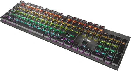 Клавиатура GMNG GG-KB815X механическая черный/белый USB Multimedia for gamer LED (1913914)